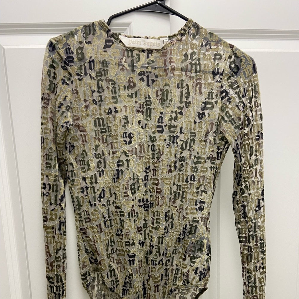 Palm angels army bodysuit